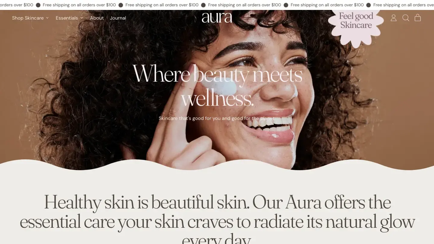 Aura - Shopify Retail & E-commerce Website Theme