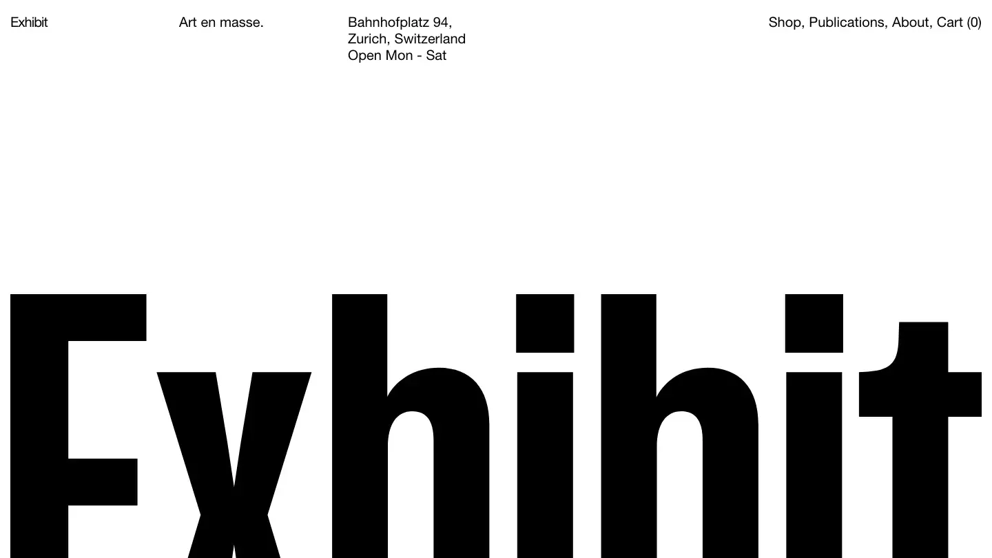 Exhibit - Shopify Retail & E-commerce Website Theme