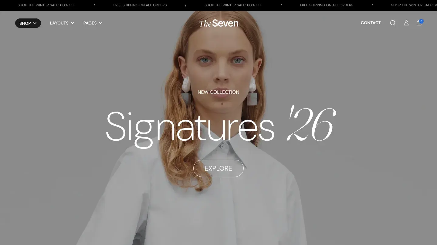 Seventh - Shopify Retail & E-commerce Website Theme