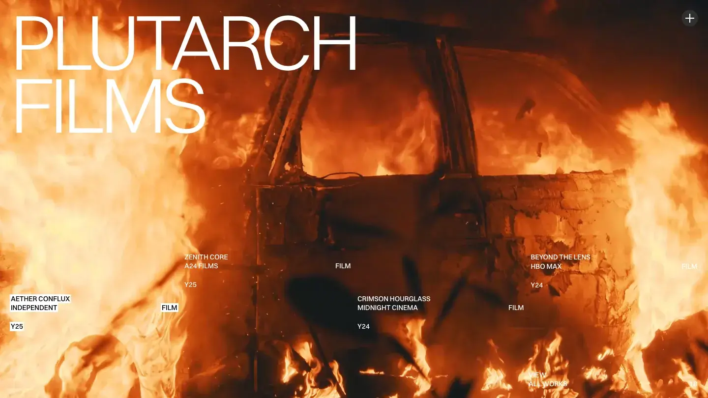 plutarch - Framer Portfolio & Agency Website Template