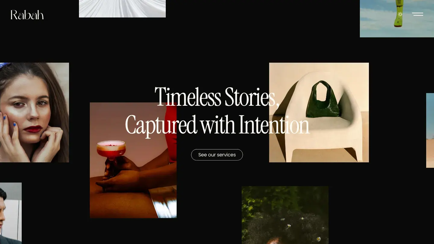 rabah - Framer Photography & Videography Website Template