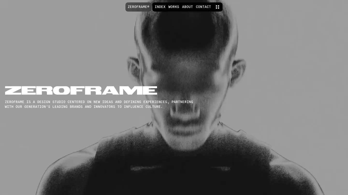 zeroframe - Framer Portfolio & Agency Website Template
